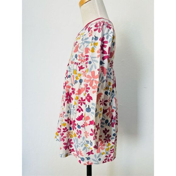 3/$30 Tea Collection Toddler Girls 3 Chiquita Floral Wrap Dress - Picture 4 of 9